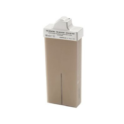 Cartouche de cire roll-on UKI chocolat embout maillot/aisselles