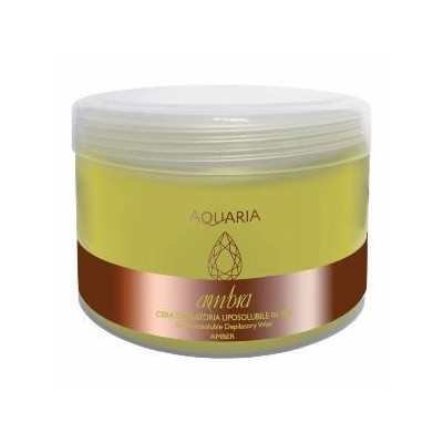 Cire gel en pot Aquaria sans colophane Ambre 400 ml