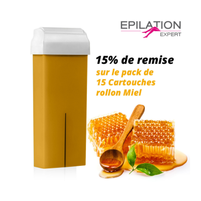 PACK 15 ROLLON MIEL -15%