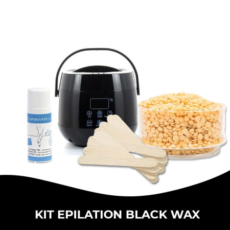 Kit épilation Black Wax