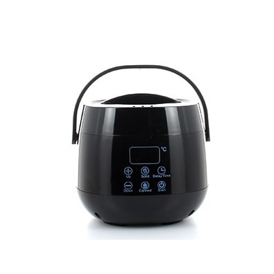 Chauffe pot digital 400ml Black Wax